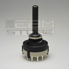 Selettore rotativo 4 vie 3 posizioni - commutatore  - ART. EX04