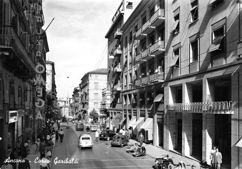 G4817 cartolina ancona corso - ancona,