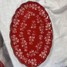 Vassoio grande in pizzo