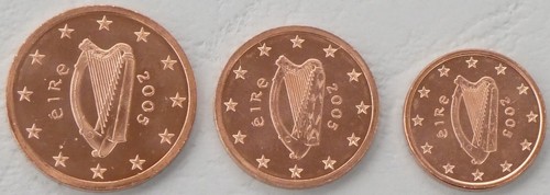 Euro cent monete - 1+2+5,