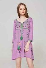 Vestito Abito Donna Corto Raso