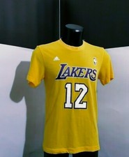 ADIDAS NBA los angeles lakers official "12 HOWARD" g74408 100%cotton size eu M