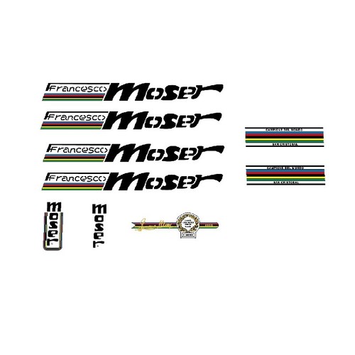 Francesco moser decalcomanie - francesco,