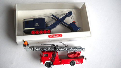 Wiking escavatore e camion - wiking,
