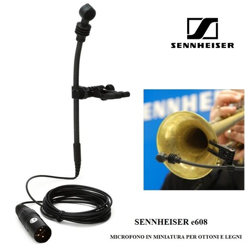 Sennheiser e608 microfono - e608,