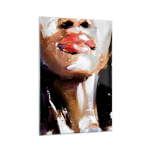 Quadro vetro 70x100cm olio - su,