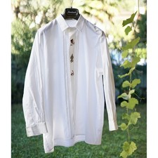 CAMICIA UOMO STILE TIROLESE  TG.42 circa Fuchs