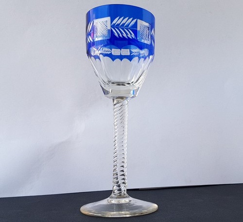 Art deco vino vetro cammeo - art,