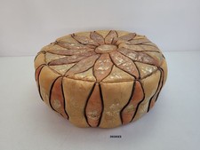 Pouf cuscino seduta pelle