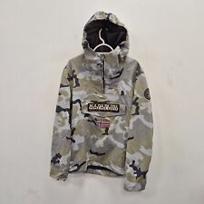 Giacca con cappuccio mimetica