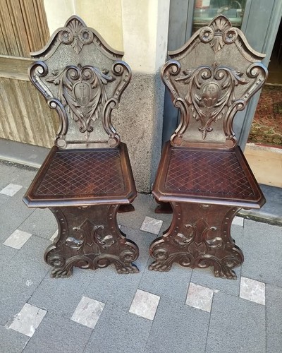 Coppia sedute inizi 900 - ", in