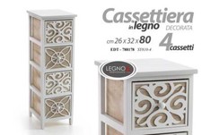 MOBILE CASSETTIERA 4 CASSETTI