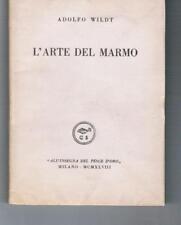 WILDT, L'arte del marmo, Pesce