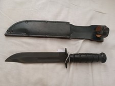 Stati Uniti vintage Coltello da combattimento Camillus MK2 con fodero