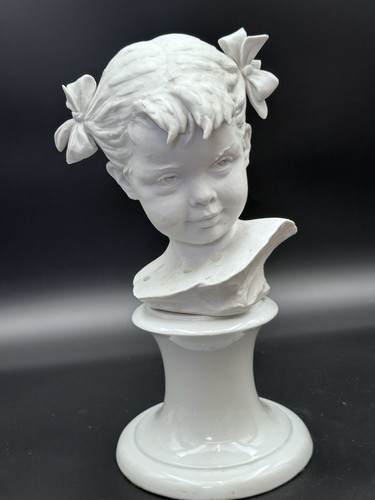 Busto porcellana capodimonte - busto,