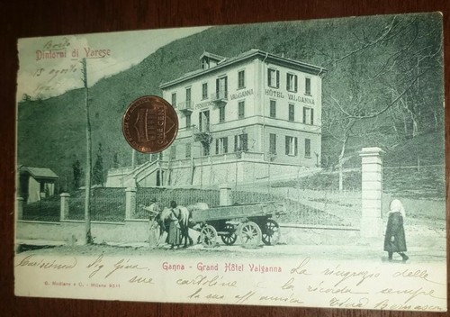Cartolina epoca paesag itali - paesag,
