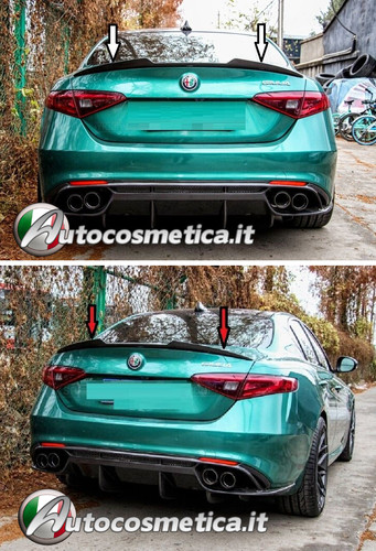 Spoiler cofano per alfa - spoiler,