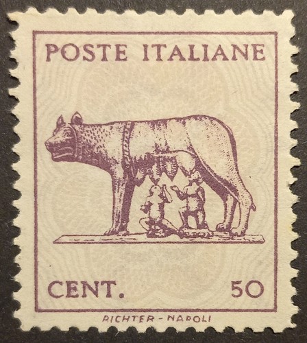 Regno cent 1943 - cent., lupa