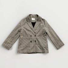 Blazer rustico a quadri