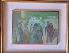 Alfredo Mantica Olio Su Tela