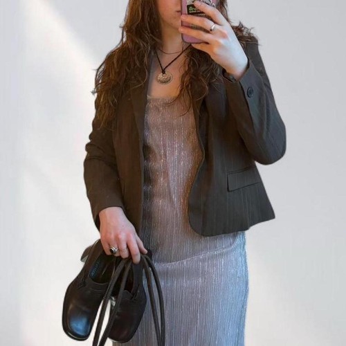 Giacca donna kaki marrone - giacca,