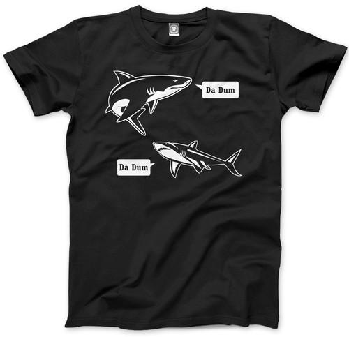 Dum shark maglietta - shark,