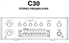 McIntosh C30, C 30 Schematic Service Manual Repair Schaltplan Schematiques