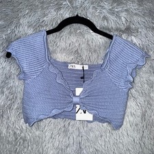 ZARA Cardigan maglia cropped