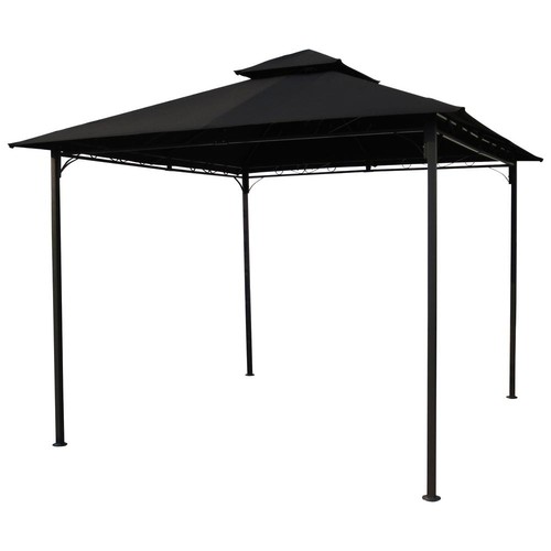 Square vented canopy gazebo - square,