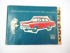 Auto Union DKW Junior Manuale