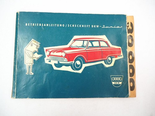 Auto union dkw junior - union, manuale