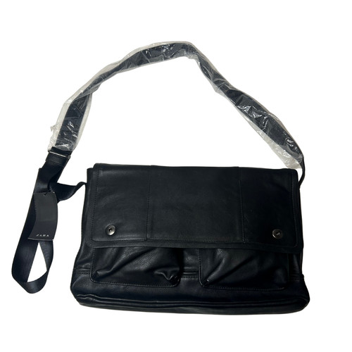 Zara black messenger bag for - black,