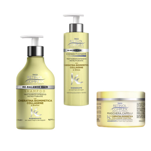 Trattamento capelli retinol - trattamento,