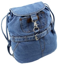 Zaino jeans city blu - zaino,