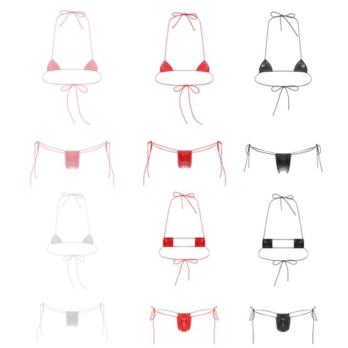 Set micro bikini - donna, pezzi