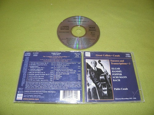Pablo casals cello elgar - -,