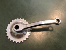 corona pedali pedivelle ciclomotore 50cc vintage moto d'epoca pedal moped epoca