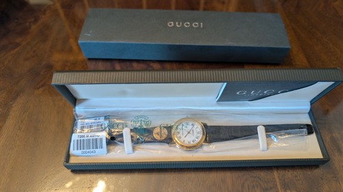 Gucci 7200m auto gold watch - auto,