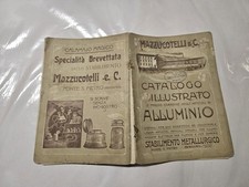 catalogo commerciale MAZZUCOTELLI Milano CATALOGO UTENSILI D'ALLUMINIO 1930