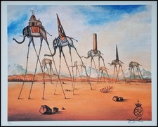 SALVADOR DALI * Elefanti * 50