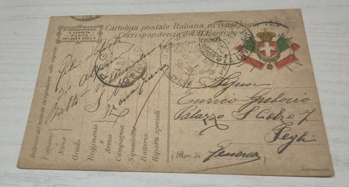 Cartolina postale italiana - cartolina,