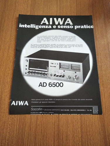 1976 aiwa piastra - aiwa,