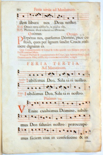 Stampa antica antifonario - stampa,