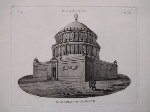 Roma mausoleo adriano - roma,
