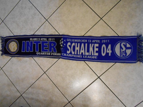 Sciarpa inter schalke - -,