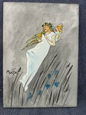ALPHONSE MUCHA   painting  oil