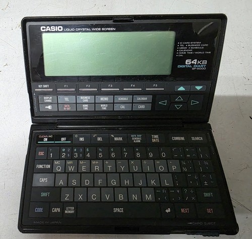Casio digital diary 9000 - casio,