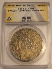 1863-ST 4RDS, SVEZIA 4