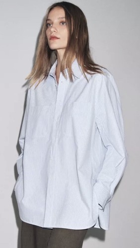 Zara collection blue striped - collection,
