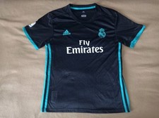 Vintage Ragazzo Maglia Real Madrid Calcio Adidas Jersey Shirt (NO Ronaldo)